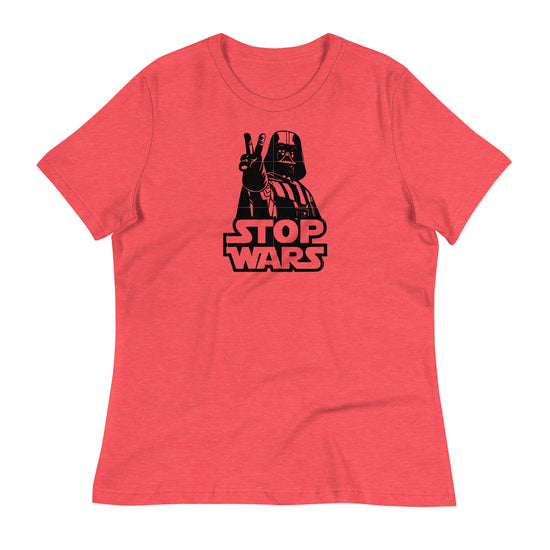 Darth Vader Women's Relaxed T-Shirt (Stop Wars) - Fandom-Made
