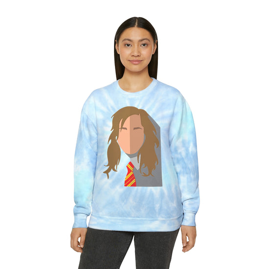 Hermione Granger Tie-Dye Sweatshirt - Fandom-Made