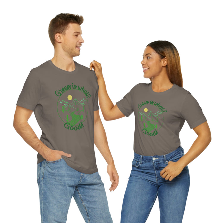 Green is Good Short Sleeve Tee - Fandom-Made