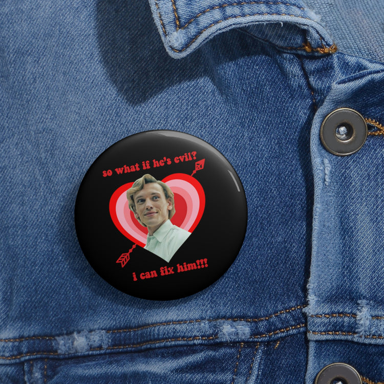 Evil Pin Buttons - Fandom-Made