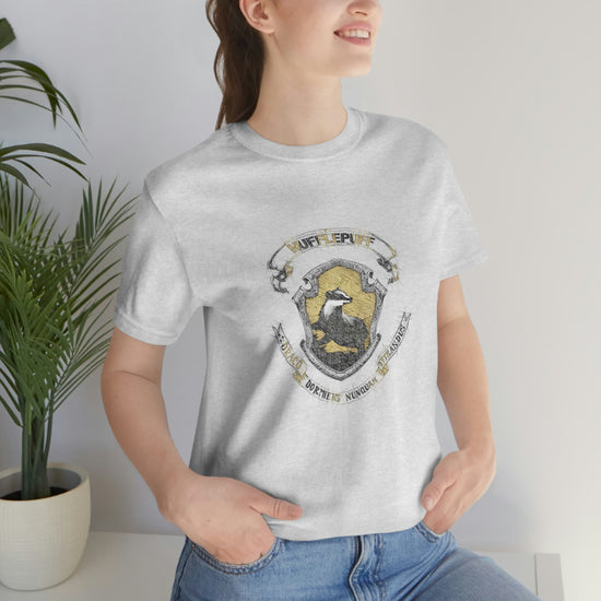 Hufflepuff Drawing Unisex Tee - Fandom-Made