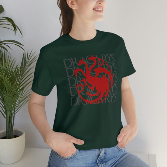 Dracarys Short Sleeve Tee - Fandom-Made