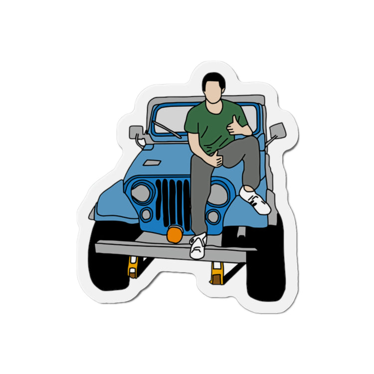 Stiles Stilinski and Jeep Magnets - Fandom-Made