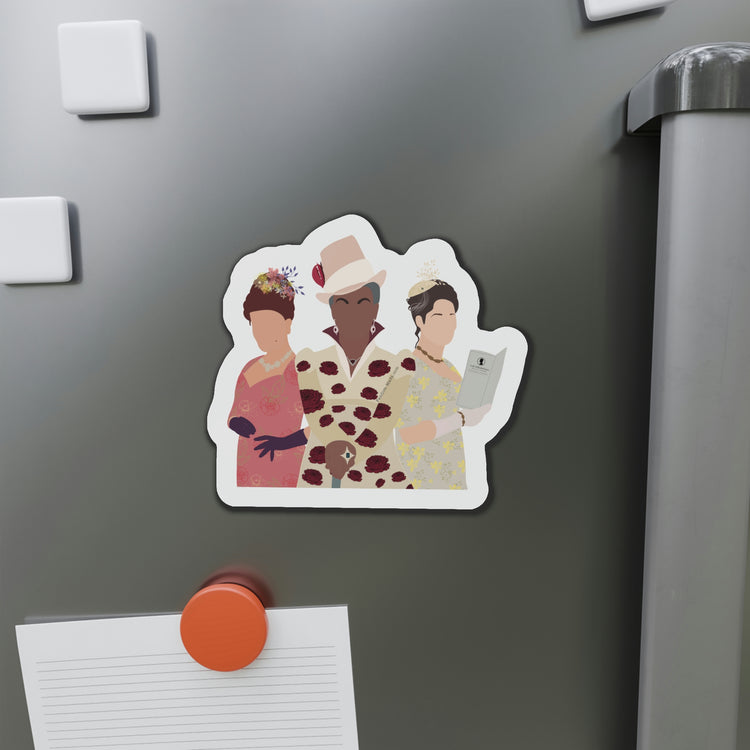 Bridgerton Ladies Trio Magnets - Fandom-Made