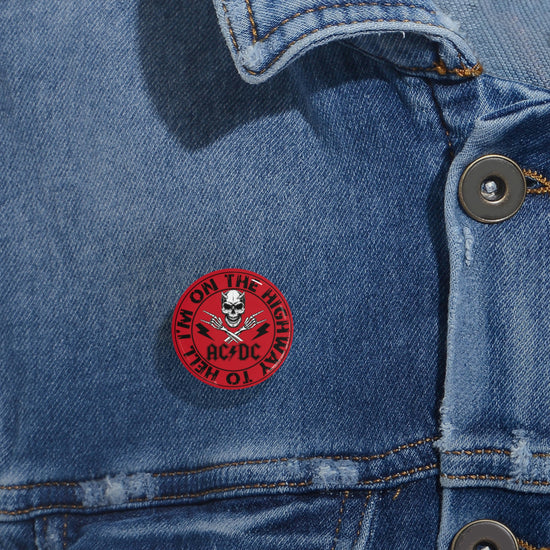 Highway To Hell Pin - Fandom-Made