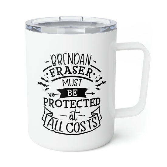 Brendan Fraser Insulated Mug - Fandom-Made