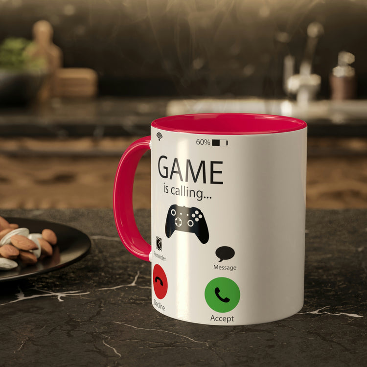 Game Is Calling Colorful Mugs - Fandom-Made