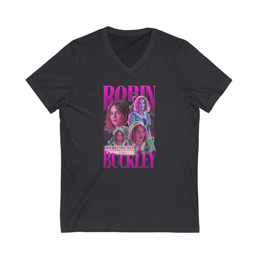 Robin Buckley V-Neck Tee - Fandom-Made