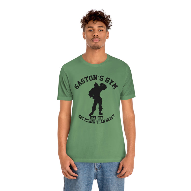 Gaston's Gym Short Sleeve Tee - Fandom-Made