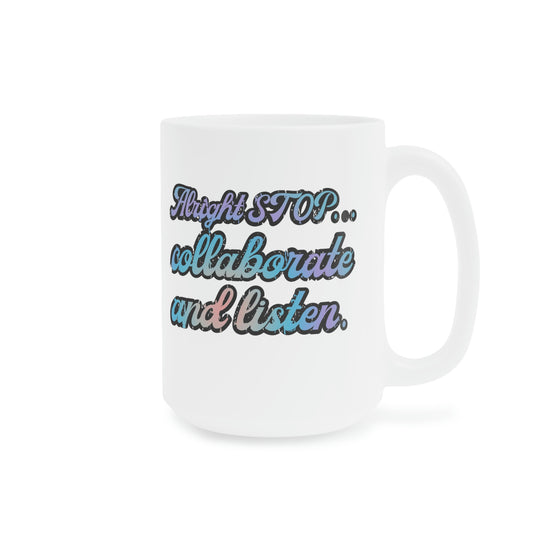 Ice, Ice, Baby Mugs - Fandom-Made