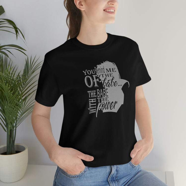 Goblin King Quote Short Sleeve Tee - Fandom-Made