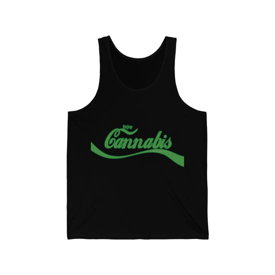 Enjoy Cannabis Unisex Tank - Fandom-Made