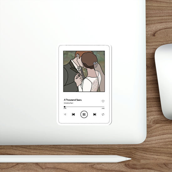 iPod, Twilight Wedding Die-Cut Sticker - Fandom-Made