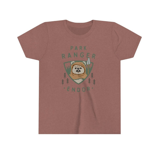 Endor Park Ranger Youth Short Sleeve Tee - Fandom-Made