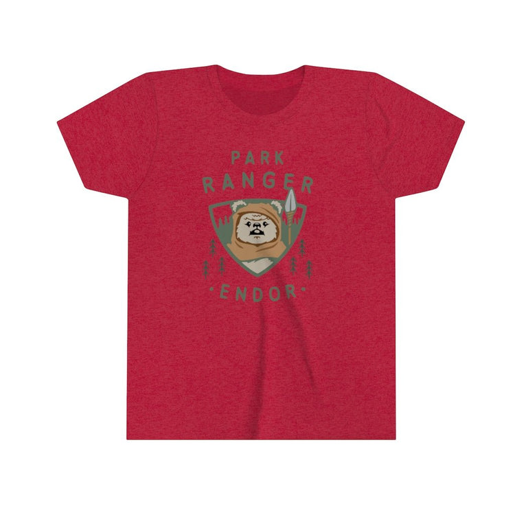 Endor Park Ranger Youth Short Sleeve Tee - Fandom-Made