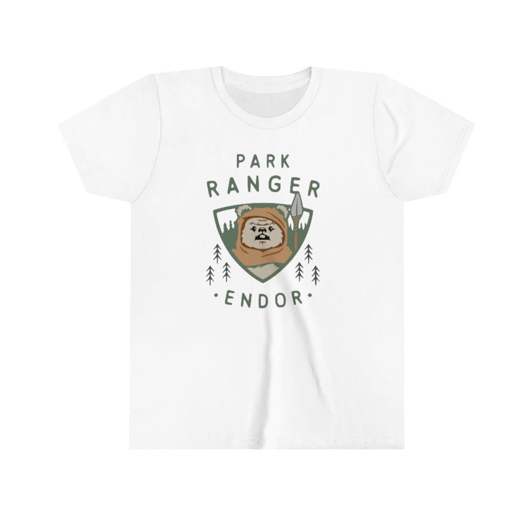 Endor Park Ranger Youth Short Sleeve Tee - Fandom-Made