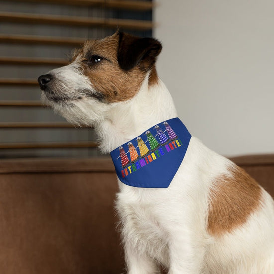 Exterminate Hate Pet Bandana Collar - Fandom-Made