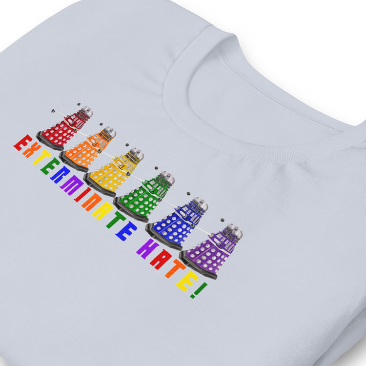 Exterminate Hate Unisex t-shirt - Fandom-Made