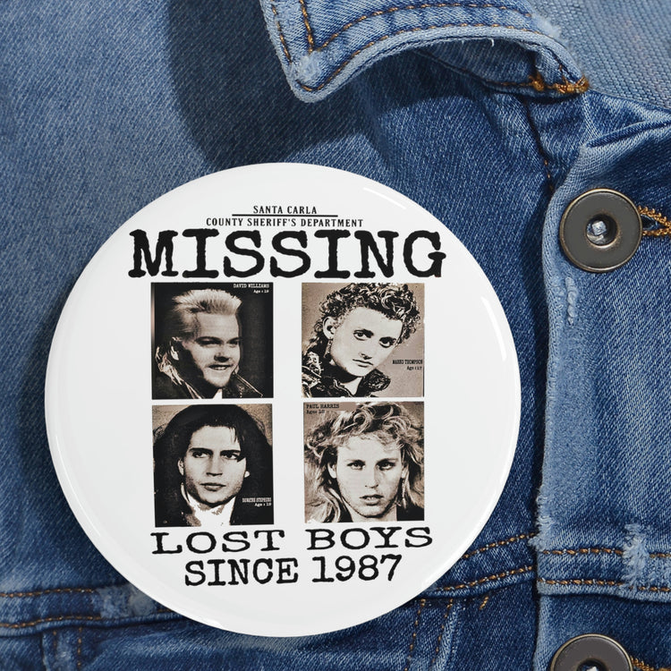 Missing, Lost Boys Pin - Fandom-Made