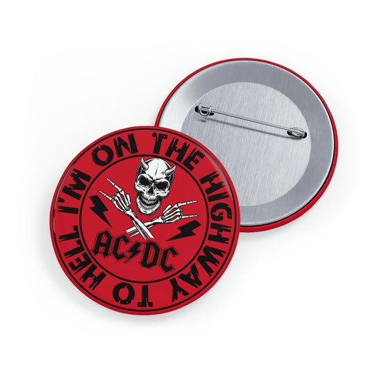 Highway To Hell Pin - Fandom-Made