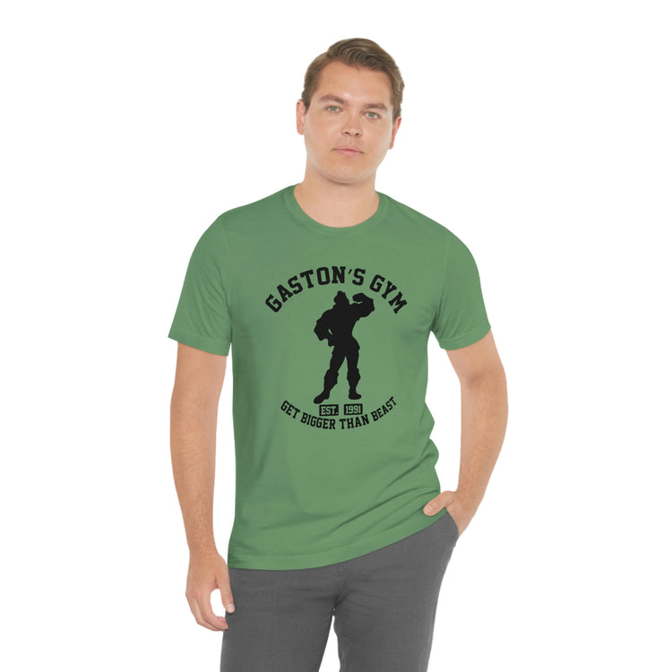 Gaston's Gym Short Sleeve Tee - Fandom-Made