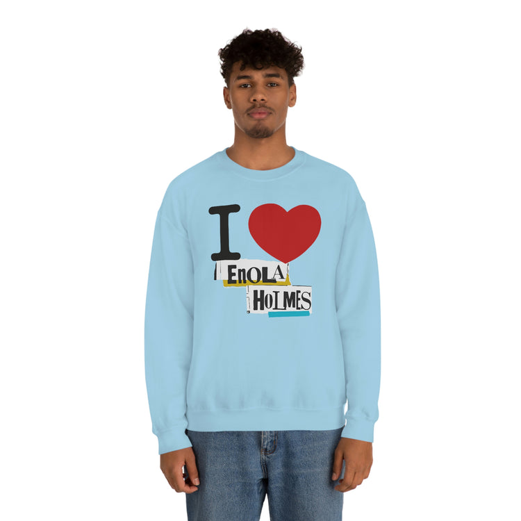 I Love Enola Holmes Sweatshirt - Fandom-Made