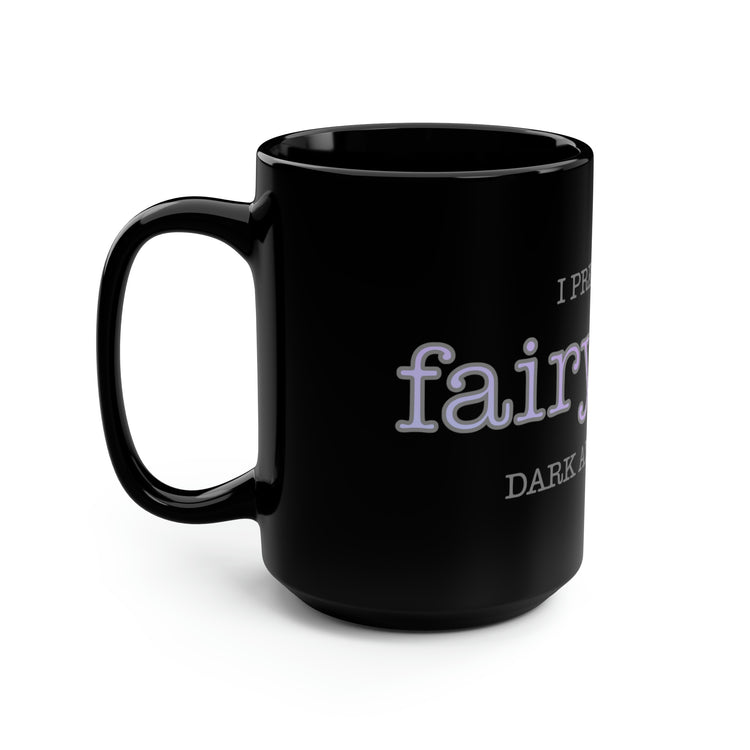 Fairytales Black Mug, 15oz - Fandom-Made