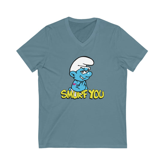 The Smurfs, Smurf You V-Neck Tee - Fandom-Made