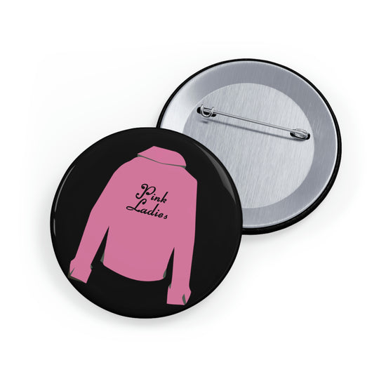 Pink Ladies Jacket Pin - Fandom-Made