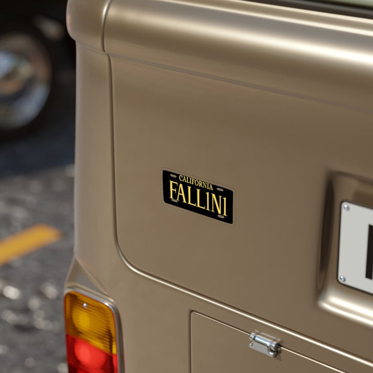 FALLIN1 Transparent Outdoor Stickers - Fandom-Made