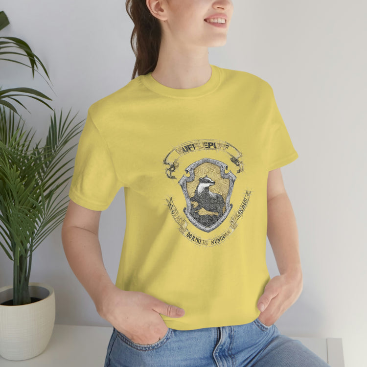 Hufflepuff Drawing Unisex Tee - Fandom-Made