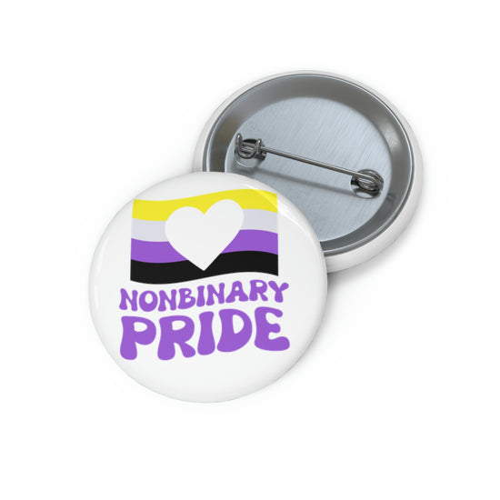 Non-Binary Pride Pin - Fandom-Made