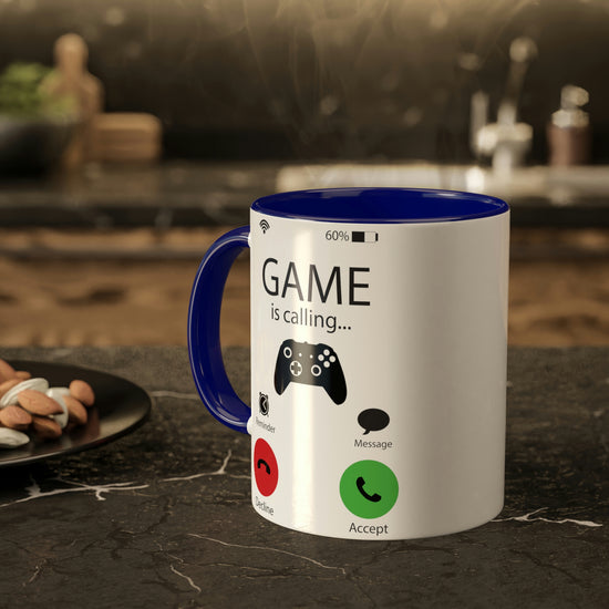 Game Is Calling Colorful Mugs - Fandom-Made