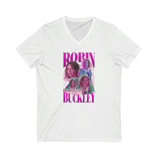 Robin Buckley V-Neck Tee - Fandom-Made