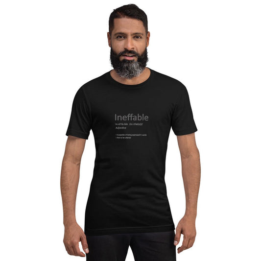 Good Omens Inspired Short-Sleeve Unisex T-Shirt - Ineffable (quote) - Fandom-Made
