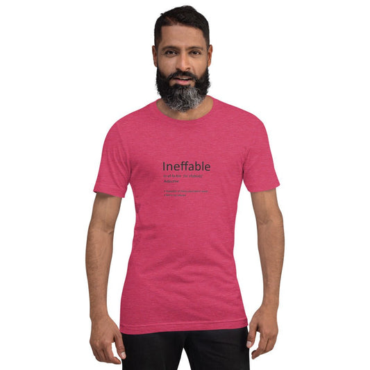 Good Omens Inspired Short-Sleeve Unisex T-Shirt - Ineffable (quote) - Fandom-Made