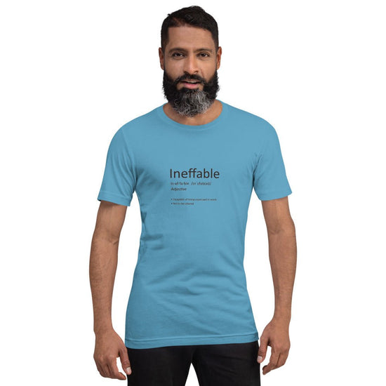 Good Omens Inspired Short-Sleeve Unisex T-Shirt - Ineffable (quote) - Fandom-Made