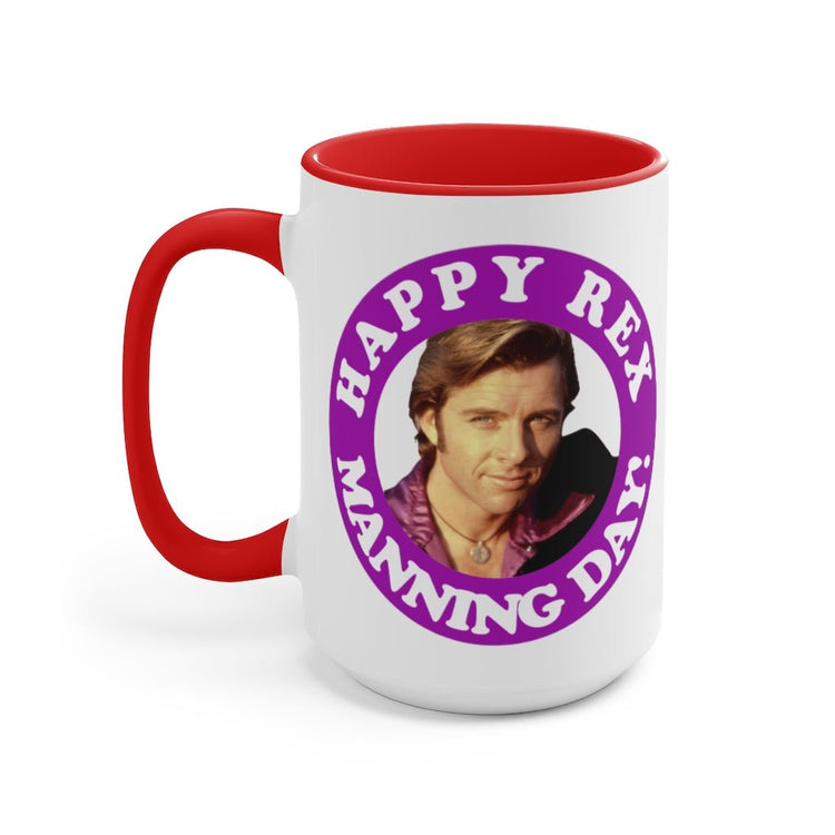 Happy Rex Manning Day Accent Mug - Fandom-Made