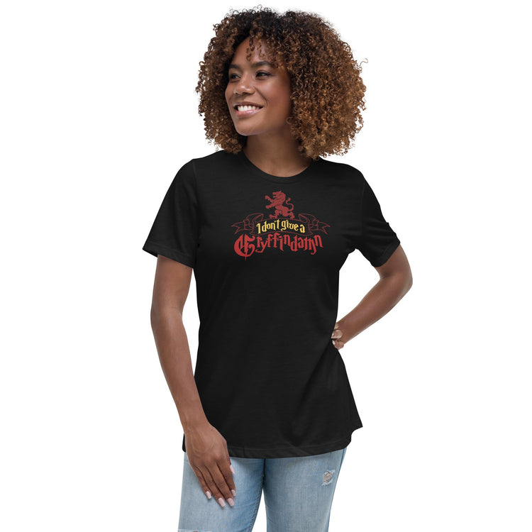 I Don't Give a Gryffindamn Women's Relaxed T-Shirt - Fandom-Made