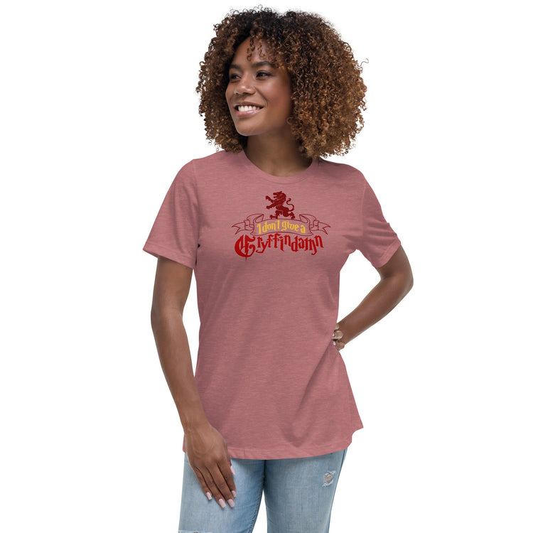 I Don't Give a Gryffindamn Women's Relaxed T-Shirt - Fandom-Made