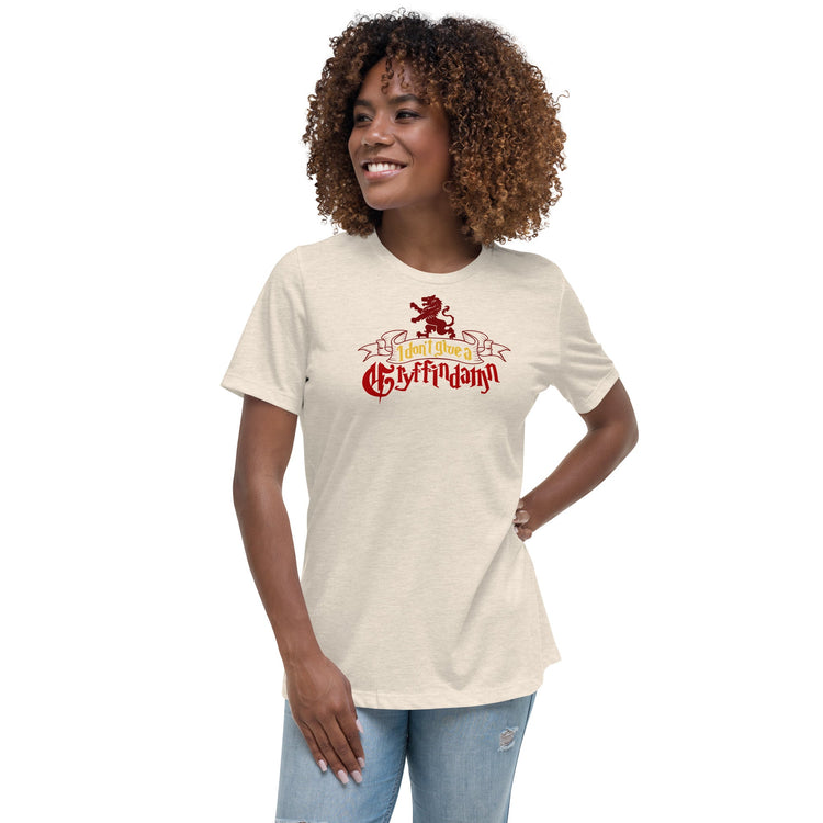 I Don't Give a Gryffindamn Women's Relaxed T-Shirt - Fandom-Made