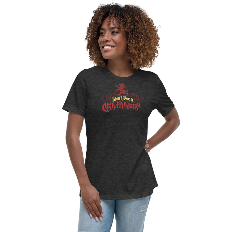 I Don't Give a Gryffindamn Women's Relaxed T-Shirt - Fandom-Made