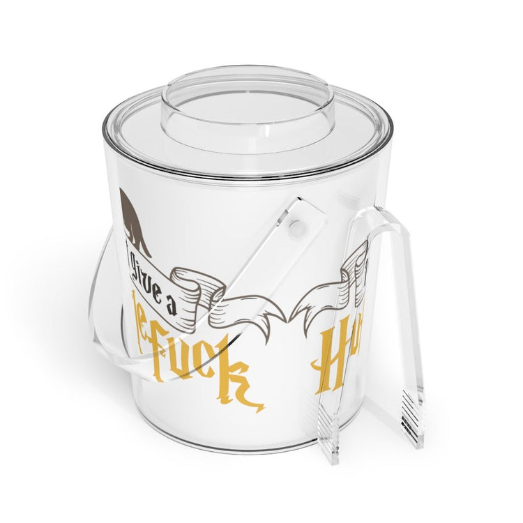 I Don't Give a Hufflefuck Ice Bucket with Tongs - Fandom-Made