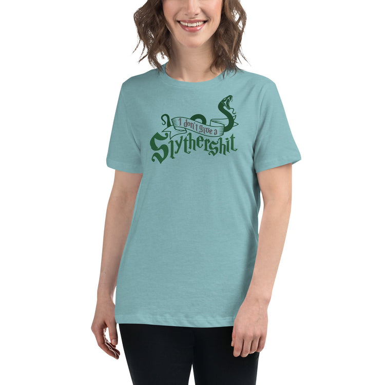 I Don't Give a Slythershit Women's Relaxed T-Shirt - Fandom-Made