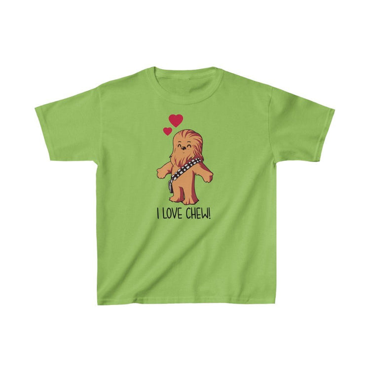 I Love Chew Kids Heavy Cotton™ Tee - Fandom-Made