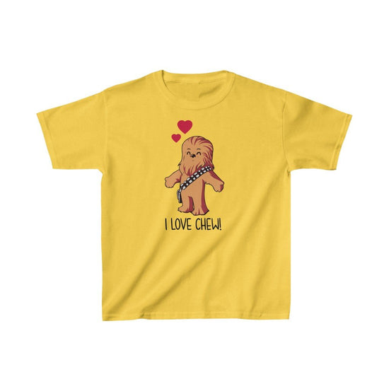 I Love Chew Kids Heavy Cotton™ Tee - Fandom-Made