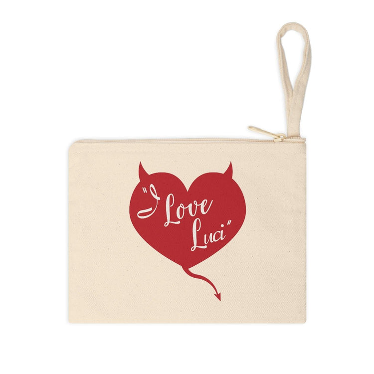 I Love Luci Zipper Pouch - Fandom-Made