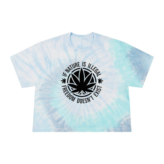 If Nature Is Illegal Crop Tee - Fandom-Made