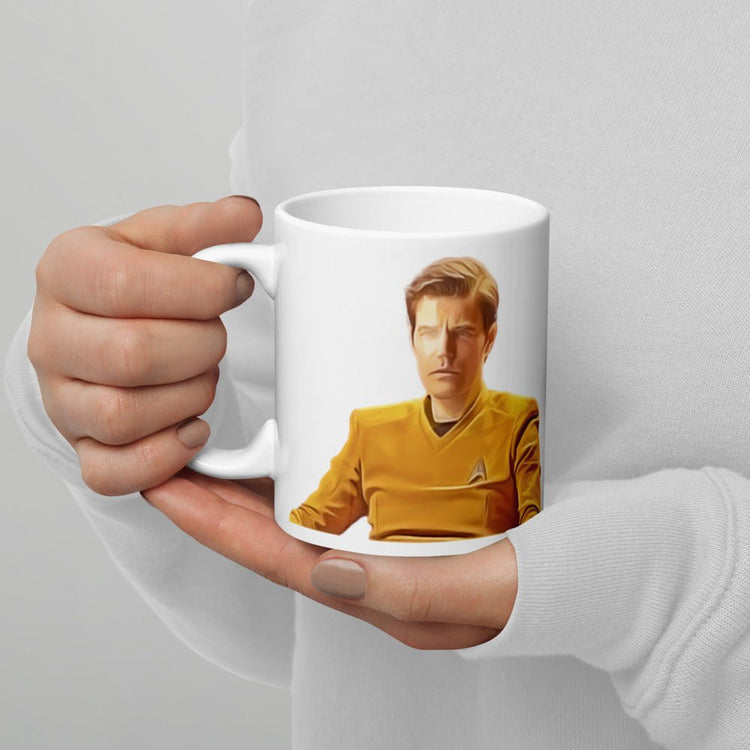 James T. Kirk White glossy mug - Star Trek: Strange New Worlds - Fandom-Made