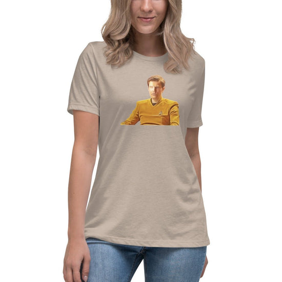 James T. Kirk Women's Relaxed T-Shirt - Star Trek: Strange New Worlds - Fandom-Made